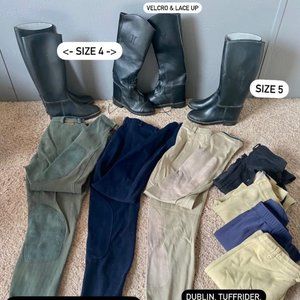Breeches/Tights & Boots *LOT*